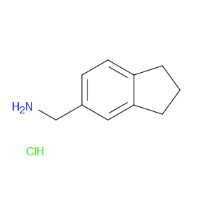 1H-Indene-5-methanamine, 2,3-dihydro-, hydrochloride (1:1)