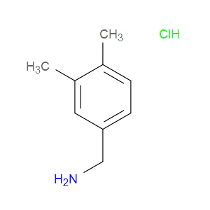 Benzenemethanamine, 3,4-dimethyl-, hydrochloride (1:1)