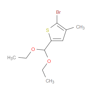 2-Bromo-5-(diethoxymethyl)-3-methylthiophene
