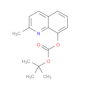 Carbonic acid, 1,1-dimethylethyl 2-methyl-8-quinolinyl ester