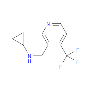 N-Cyclopropyl-4-(trifluoromethyl)-3-pyridinemethanamine