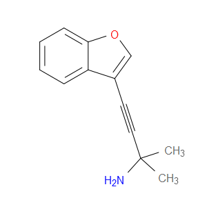 4-(3-Benzofuranyl)-2-methyl-3-butyn-2-amine