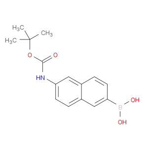 C-(1,1-Dimethylethyl) N-(6-borono-2-naphthalenyl)carbamate