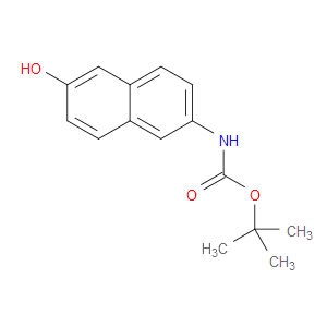 Carbamic acid, (6-hydroxy-2-naphthalenyl)-, 1,1-dimethylethyl ester