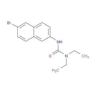 N'-(6-Bromo-2-naphthalenyl)-N,N-diethylurea