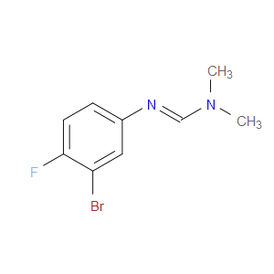 N'-(3-bromo-4-fluorophenyl)-N,N-dimethylformimidamide
