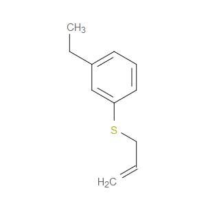 allyl(3-ethylphenyl)sulfane