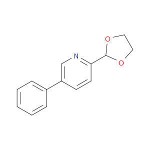 Pyridine, 2-(1,3-dioxolan-2-yl)-5-phenyl-