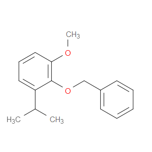 2-(benzyloxy)-1-isopropyl-3-methoxybenzene