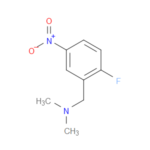 1-(2-fluoro-5-nitrophenyl)-N,N-dimethylmethanamine