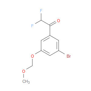 1-(3-Bromo-5-(methoxymethoxy)phenyl)-2,2-difluoroethanone