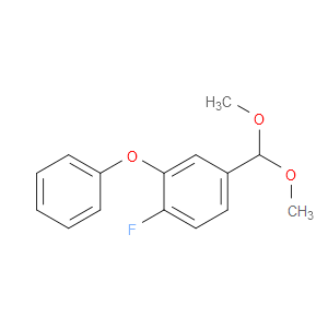 4-(dimethoxymethyl)-1-fluoro-2-phenoxybenzene