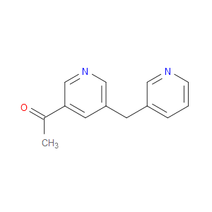 1-(5-(pyridin-3-ylmethyl)pyridin-3-yl)ethanone