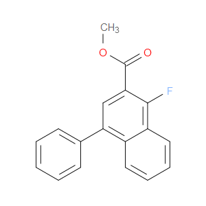 methyl 1-fluoro-4-phenyl-2-naphthoate