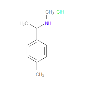 Benzenemethanamine, N,α,4-trimethyl-, hydrochloride (1:1)