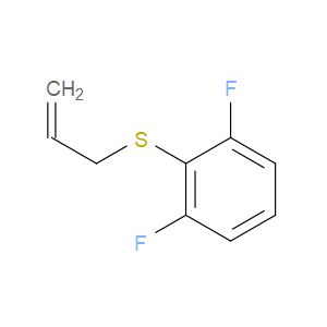 allyl(2,6-difluorophenyl)sulfane