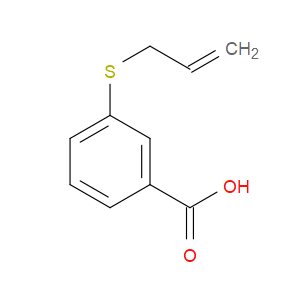 3-(2-Propen-1-ylthio)benzoic acid
