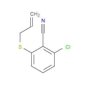2-Chloro-6-(2-propen-1-ylthio)benzonitrile