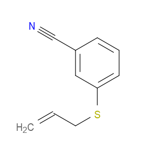 3-(2-Propen-1-ylthio)benzonitrile
