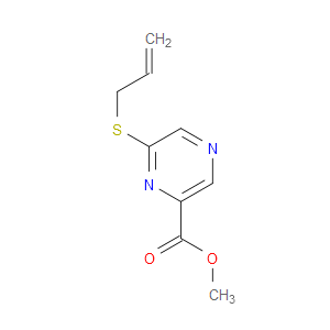 Methyl 6-(2-propen-1-ylthio)-2-pyrazinecarboxylate
