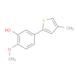 2-Methoxy-5-(4-methylthiophen-2-yl)phenol