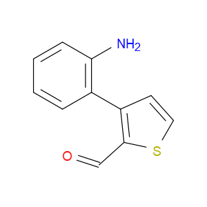 3-(2-Aminophenyl)thiophene-2-carbaldehyde