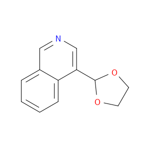 Isoquinoline, 4-(1,3-dioxolan-2-yl)-