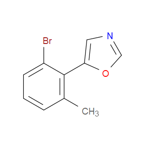 5-(2-Bromo-6-methylphenyl)oxazole