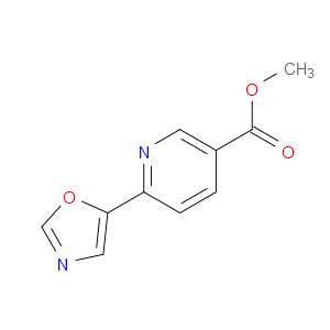 Methyl 6-(5-oxazolyl)-3-pyridinecarboxylate