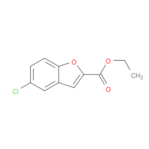 2-Benzofurancarboxylic acid, 5-chloro-, ethyl ester