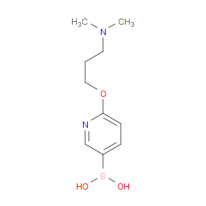 (6-(3-(dimethylamino)propoxy)pyridin-3-yl)boronic acid
