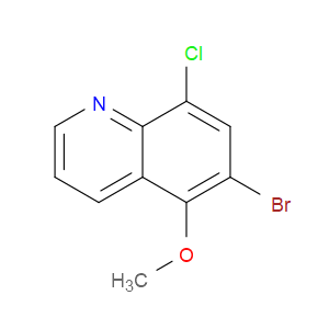 6-bromo-8-chloro-5-methoxyquinoline
