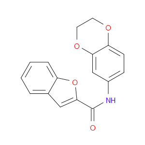 N-(2,3-Dihydro-1,4-benzodioxin-6-yl)-2-benzofurancarboxamide