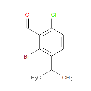 2-Bromo-6-chloro-3-isopropylbenzaldehyde