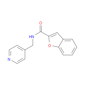 N-(4-Pyridinylmethyl)-2-benzofurancarboxamide