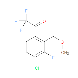 1-(4-Chloro-3-fluoro-2-(methoxymethyl)phenyl)-2,2,2-trifluoroethanone