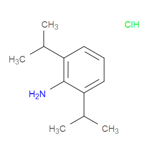 Benzenamine, 2,6-bis(1-methylethyl)-, hydrochloride (1:1)