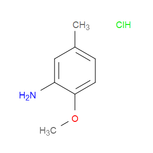 Benzenamine, 2-methoxy-5-methyl-, hydrochloride (1:1)