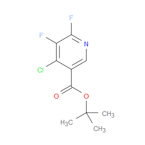 tert-butyl 4-chloro-5,6-difluoronicotinate