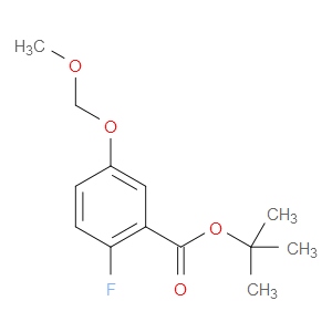 Tert-butyl 2-fluoro-5-(methoxymethoxy)benzoate