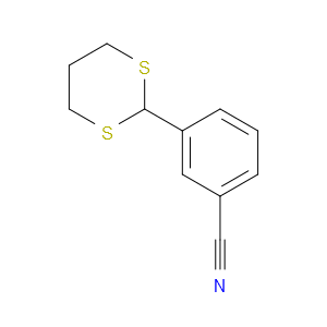 3-(1,3-Dithian-2-yl)benzonitrile