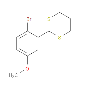2-(2-Bromo-5-methoxyphenyl)-1,3-dithiane