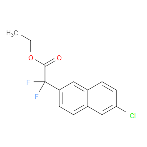 ethyl 2-(6-chloronaphthalen-2-yl)-2,2-difluoroacetate
