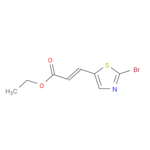 Ethyl (2E)-3-(2-bromo-5-thiazolyl)-2-propenoate