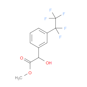 Methyl α-hydroxy-3-(1,1,2,2,2-pentafluoroethyl)benzeneacetate