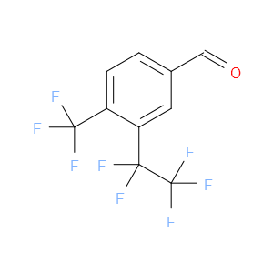 Benzaldehyde, 3-(1,1,2,2,2-pentafluoroethyl)-4-(trifluoromethyl)-