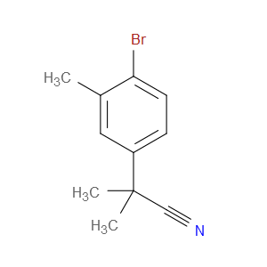4-Bromo-α,α,3-trimethylbenzeneacetonitrile