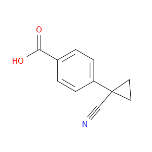 4-(1-Cyanocyclopropyl)benzoic acid