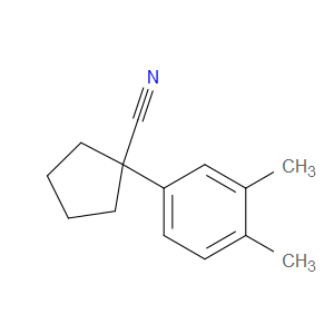1-(3,4-Dimethylphenyl)cyclopentanecarbonitrile