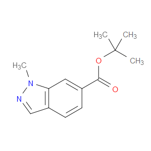 tert-butyl 1-methyl-1H-indazole-6-carboxylate